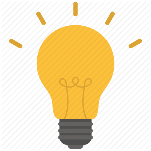 Bulb Light, Idea, Lamp Icon