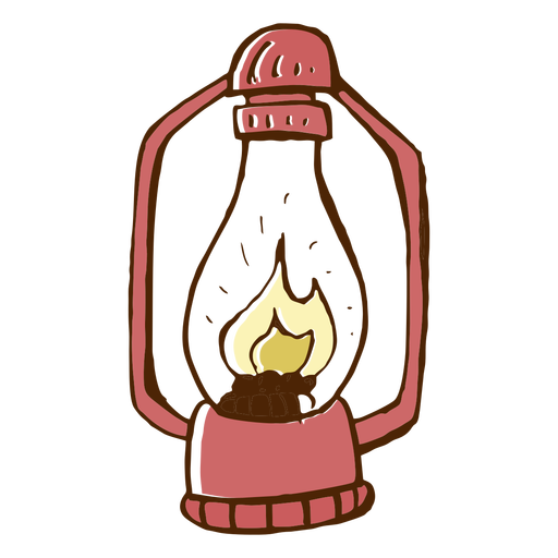 Camping Lamp Icon