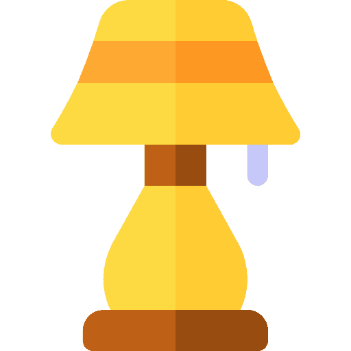 Cropped Lamp Icon