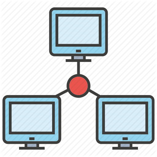 Computer, Connection, Internet, Lan, Network Icon