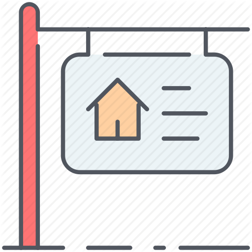 For Sale, Home, House, Mortgage, Property, Real Estate, Sign Icon