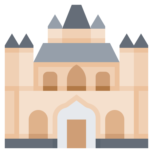 Building, Burgos, Cathedral, Landmark Icon Free Of Landmark