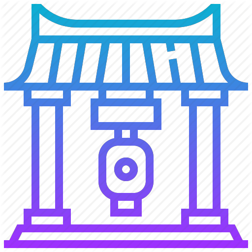 Building, Gate, Kaminarimon, Landmark Icon