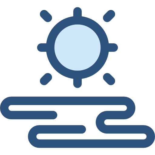 Sunrise, Evening, Dawn, Nature, Landscape Icon