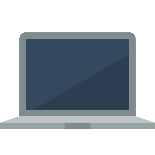 Device Laptop Icon Small Flat Iconset Paomedia