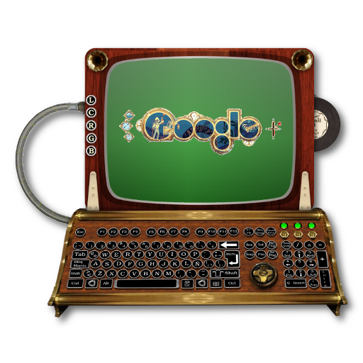 Steampunk Laptop Icon