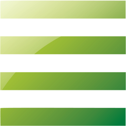 Web Green List View Icon