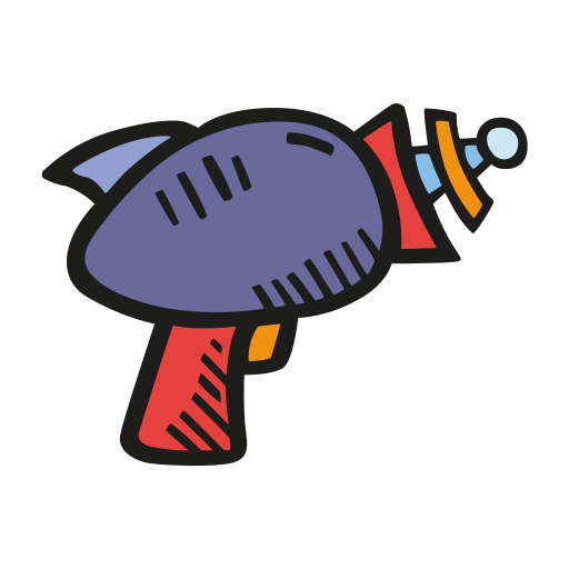 Laser Gun Icon Free Space Iconset Good Stuff No Nonsense