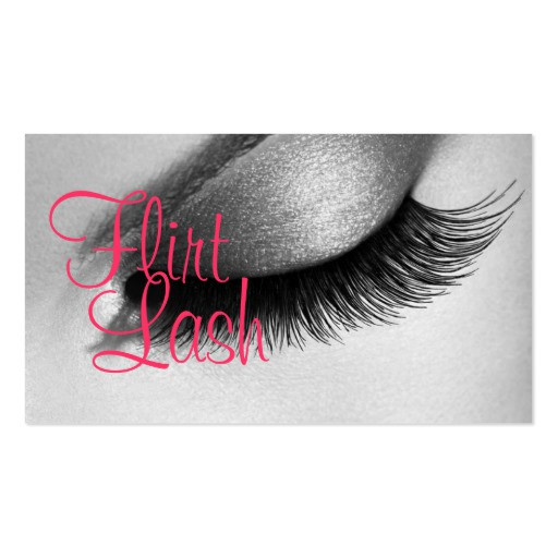Beautiful Lash Business Cards