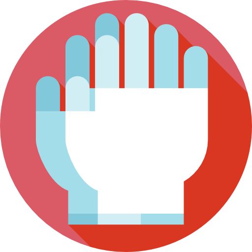 Medical, Gloves, Equipment, Protection, Miscellaneous, Latex Icon