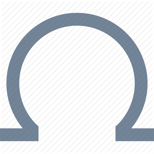 Editing, Latin, Letter, Line, Omega Icon