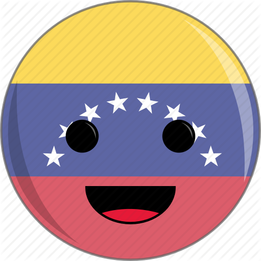 Awesome, Cute, Face, Flags, Latino, Venezuela Icon