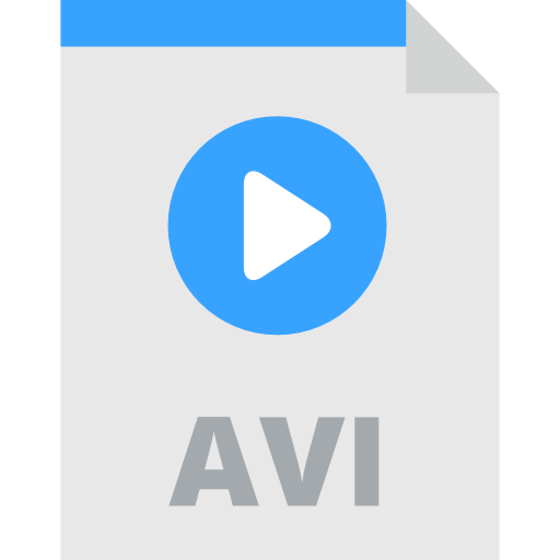 Video Flat Lavender Icon