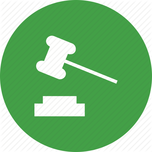 Court, Crime, Holding, Judge, Law, Order, Responsibility Icon