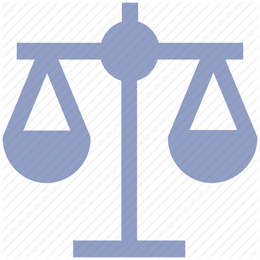 Balance, Justice, Law, Modern, Scales, Weight Icon