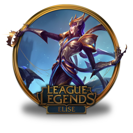 Elise, Victorious Icon Free Of League Of Legends Gold Border Icons