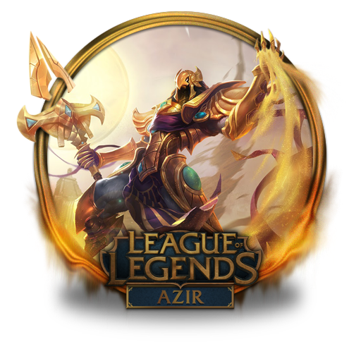Azir Icon Free Of League Of Legends Gold Border Icons
