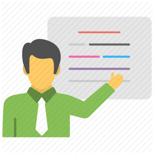Lecture, Presentation, Seminar, Teaching, Training, Workshop Icon