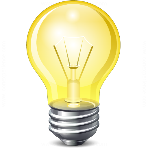 Iconexperience V Collection Lightbulb On Icon
