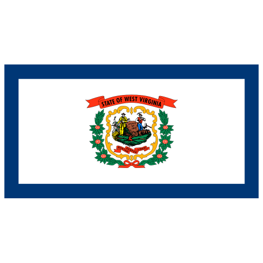 Us Wv West Virginia Flag Icon