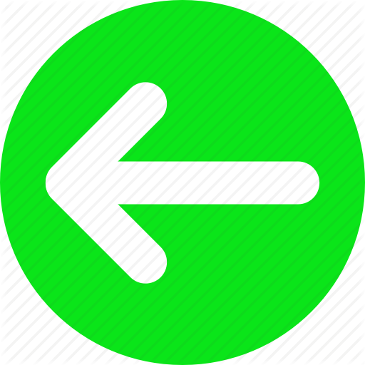 Go Left, Green Arrow, Left Arrow Icon