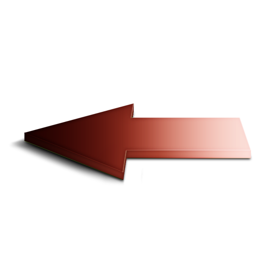 Left Arrow Icon Red Free Icons Download