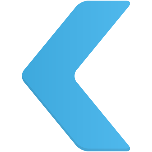 Navigate Left Icon Flatastic Iconset Custom Icon Design