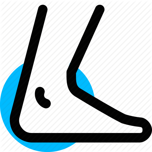 Foot, Leg, Limb Icon