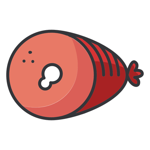 Ham Leg Color Icon