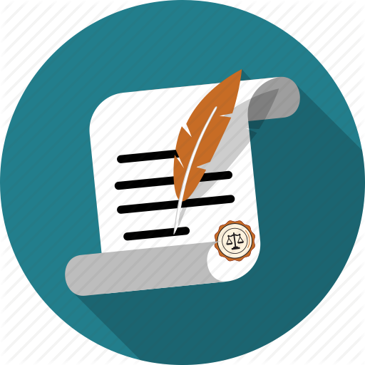Business, Certificate, Contract, Feather, File, Legal, Paper Icon