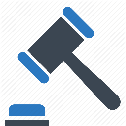 Hammer, Law, Legal Insurance Icon