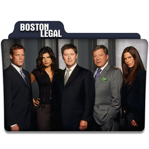 Boston Legal Tv Series Folder Icon