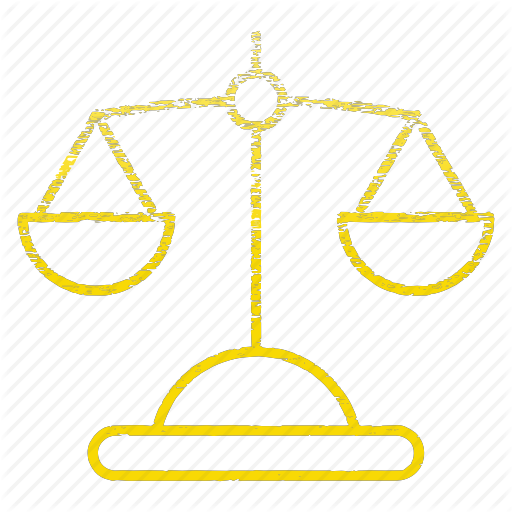 Balance, Justice, Law, Legal, Scales, Trade, Weigh Icon