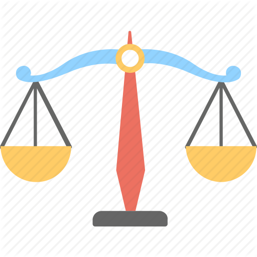 Balance Justice Law Legal Icon