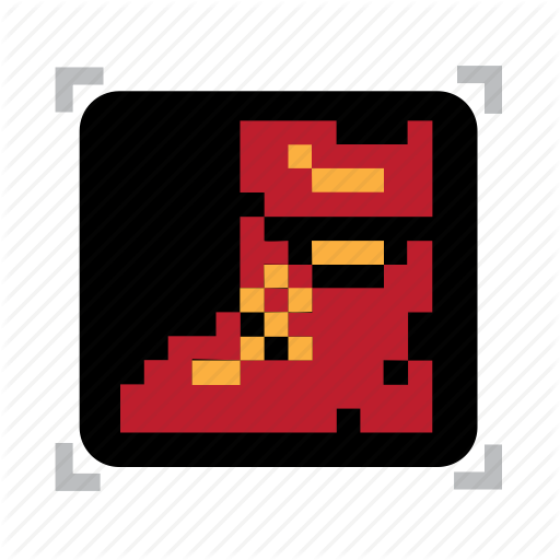 Boot, Pixel Icon