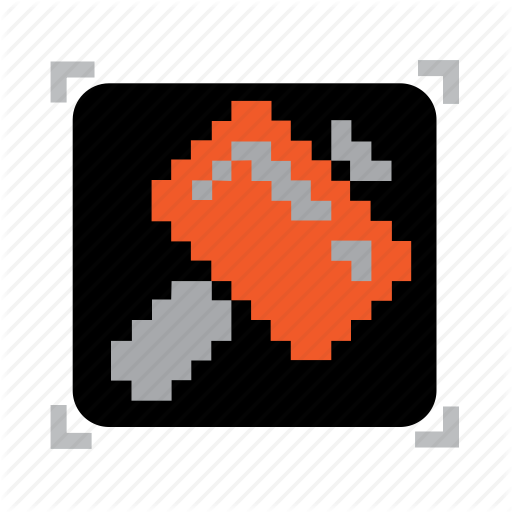 Hammer, Pixel Icon