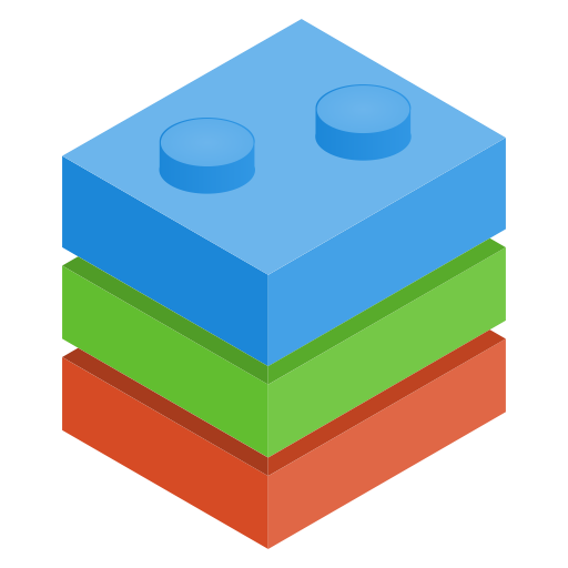 Play, Bricks Icon