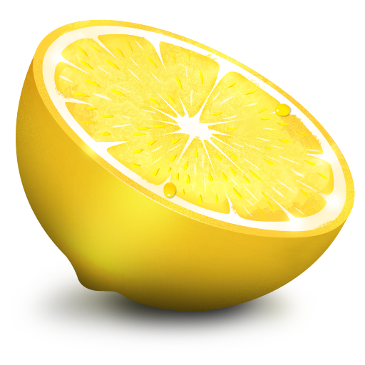 Fruit, Lemon Icon