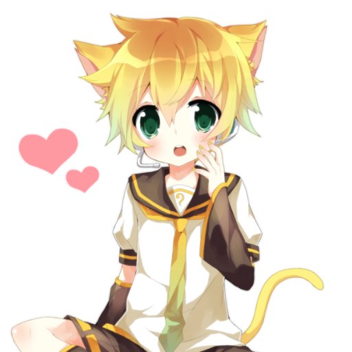 Len Kagamine Neko