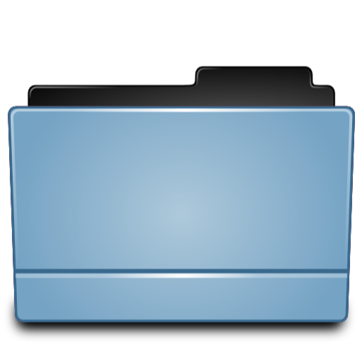 Folder Blue