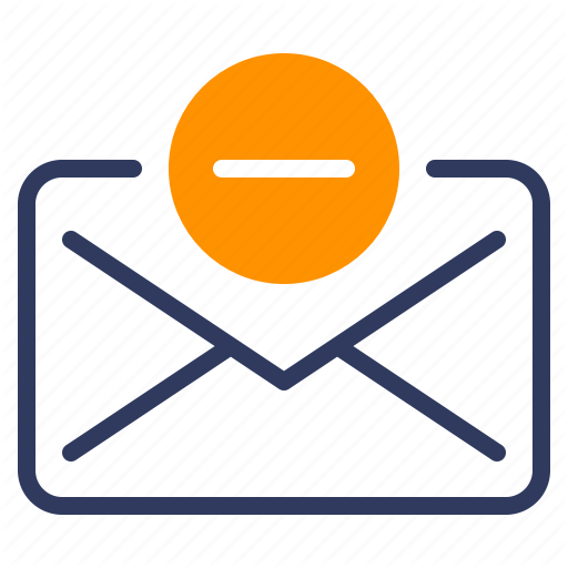 Communication, Email, Envelope, Less, Mail, Message, Minus Icon