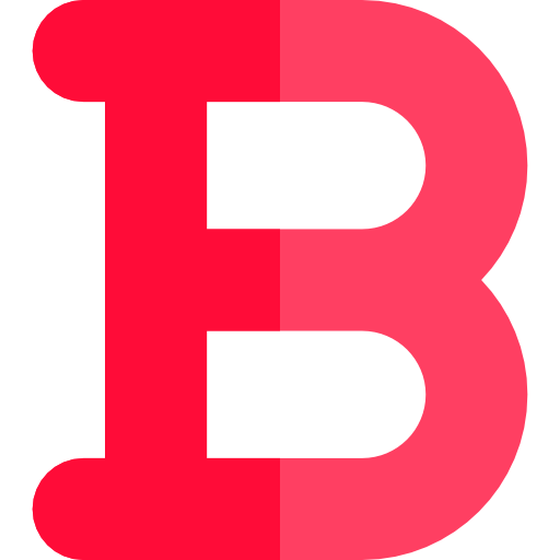 Letter B, Text Formatting, Format, Multimedia Option, Signs, Bold Icon