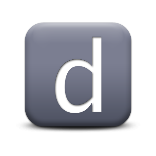 Letter D Icons