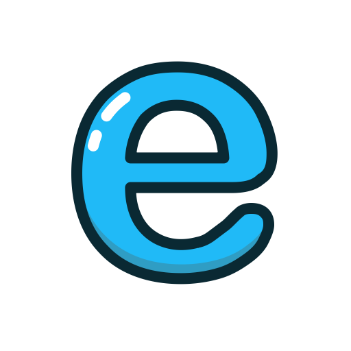 Letter E Icon at GetDrawings | Free download