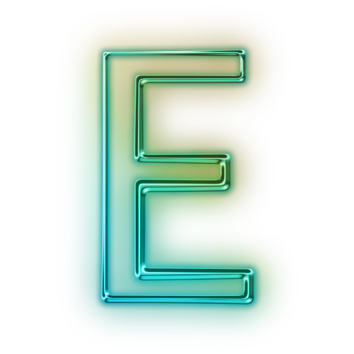Capital Letter E Icon