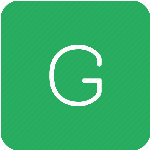 G, Green, Key, Keyboard, Letter Icon