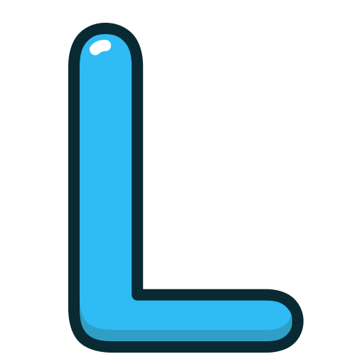 Alphabet, Blue, L, Letter, Letters Icon