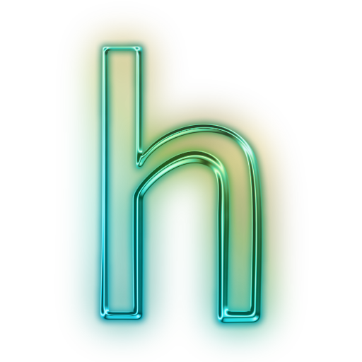 Symbol Icon Letter H