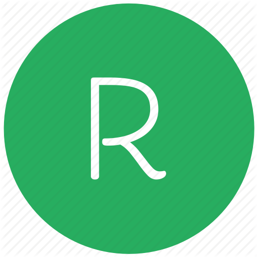 Green, Key, Keyboard, Letter, R Icon