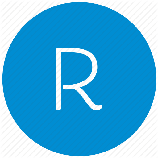 Key, Keyboard, Letter, R, Round Icon